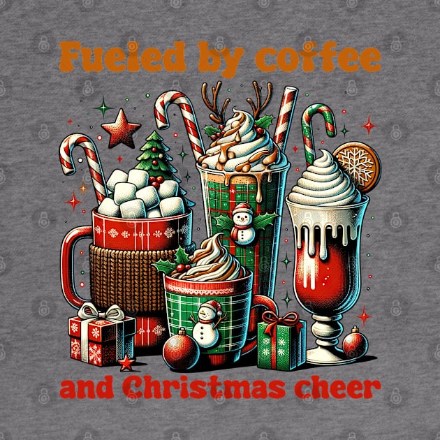 Fueled by coffee and christmas cheer by MZeeDesigns